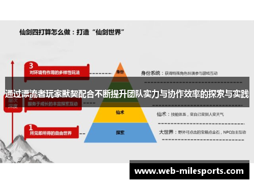 通过漂流者玩家默契配合不断提升团队实力与协作效率的探索与实践